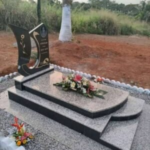 Pierre tombale en granite