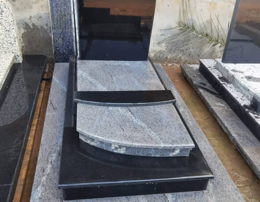 Pierre tombale en granite